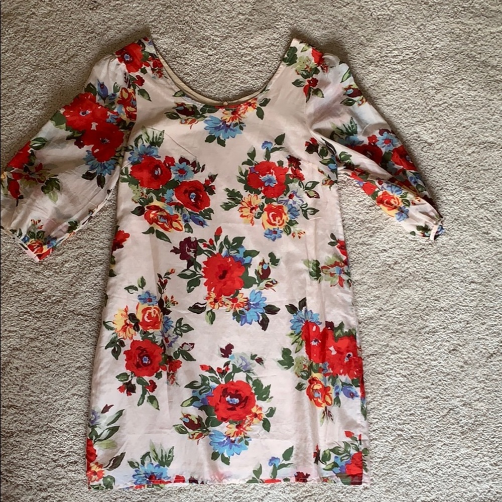 Nordstrom’s Tulle flowered boho shift dress